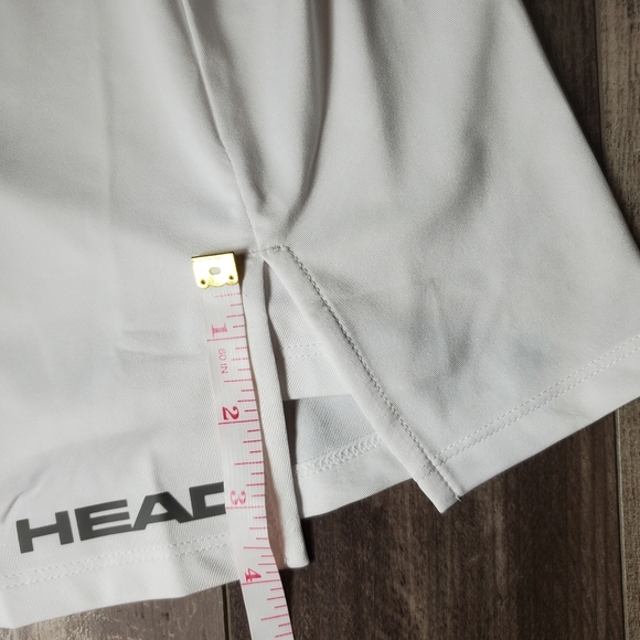 NWT HEAD Club Basic Skirt Skort Golf Pickleball Tennis Women's Size Medium White - Picture 9 of 16
